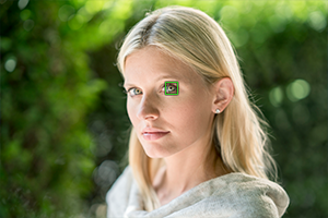 Shooting portraits using Eye AF