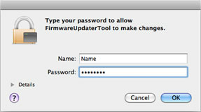 Type the password for the administrative account.