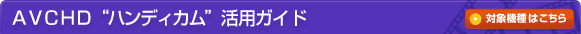 AVCHD "�n���f�B�J��" ���p�K�C�h