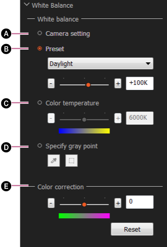 White balance