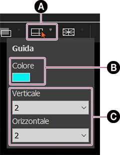 pulsanti delle linee guida