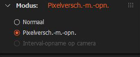 Paneel Modus