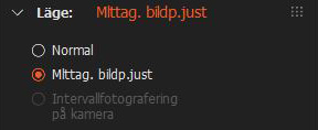 Lägespanelen