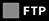 Icône FTP grise
