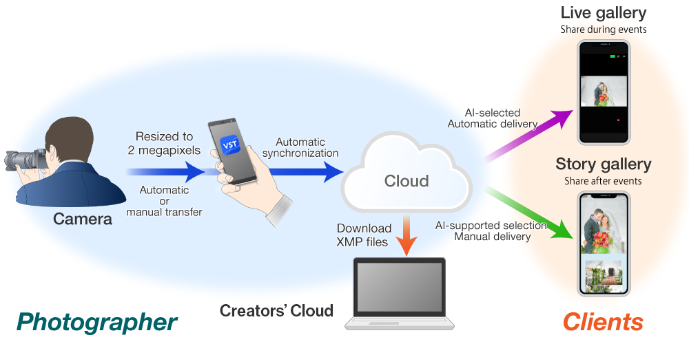 Visual Story service overview