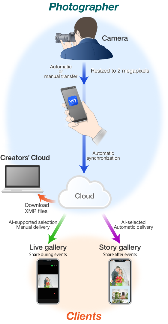 Visual Story service overview