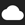 White cloud icon