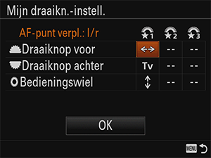 Keuzeknop,Besturingswiel