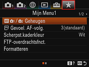 My menu (Mijn menu)1