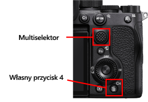 Środek multiselektora,Własny przycisk 4