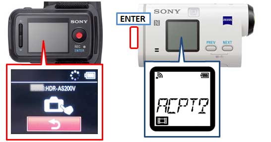 カメラ1台とライブビューリモコン(RM-LVR2)をつなぐ - シングル接続