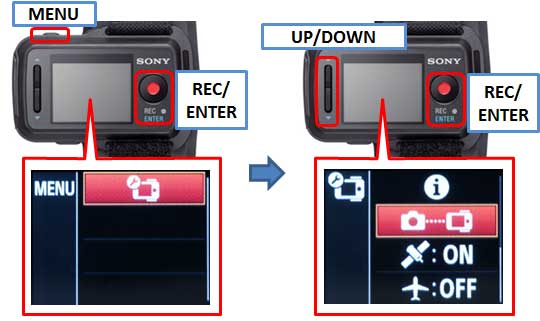 Connecting the Live-View Remote(RM-LVR2) to One Camera - Single