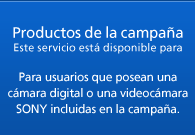 Productos de la campaña